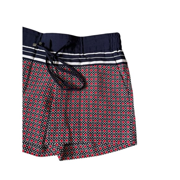 THE LIMITED Red Blue Casual Drawstring Shorts Size XS - Picture 4 of 5